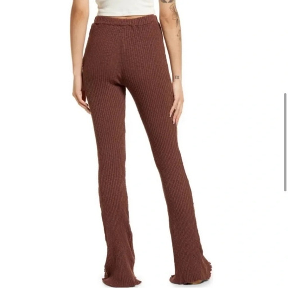 Lisa Says Gah Rib Flare Pants - Picture 2 of 6